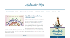 Desktop Screenshot of ambassadoryoga.com